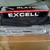 Tripod Kamera DSLR /Tripod Kamera Digital Excell Platinum Mini + TAS