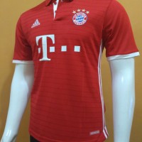 Jual Jersey Baju Bola Grade ORI Bayern Munchen Home Official 2016-2017 Murah