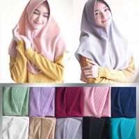 Jilbab Zahara Daily/bergo/pashmina instan/murah