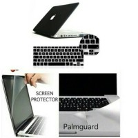 Jual 4in1 Macbook Pro 13 Unibody Hard Case, Keyboard, Palm & Screen Guard Murah