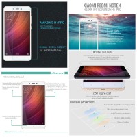 Xiaomi Redmi Note 4 Nillkin H Plus Pro Tempered Glass Anti Gores Kaca
