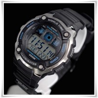Jual jam tangan digital pria casio original garansi resmi 1 tahun AE 2000W 1AV (ayotaya) Murah