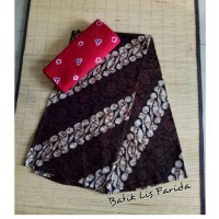 kain batik cap parang bunga + kain Jumputan solo handmade