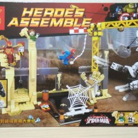 Jual Lego SY Spiderman, Rhino and Sandman Super Villain Team Up Murah