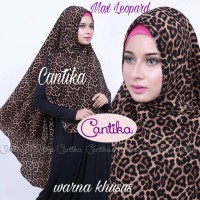 Jual JILBAB HIJAB KERUDUNG KHIMAR MAXMARA LEOPARD SYRIA SYARI BELAH SAMPING Murah