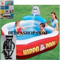 Jual Kolam Renang Anak Bestway Hippo 203 Plus Lem & Pompa Tangan Murah