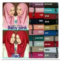 Jual Jilbab Hijab Segiempat Saudia RAwis Polos ORI SAUDIA BY ANSANIA PHS Murah