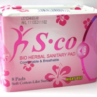 Jual Sco Night Use - Pembalut Herbal S.co Merah - S co Pink - Bukan Avail Murah