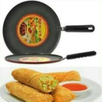 Wajan burger,Teflon kebab, roti maryam, crepes, dadar gulung, lumpia