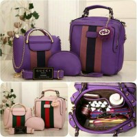 tas ransel gucci branded murah cantik 3in1 sis