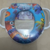 Jual Potty Seat with Handle / Dudukan Closet Handle Murah