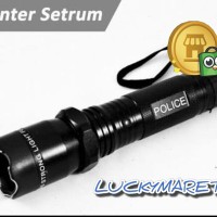 SENTER POLICE STUNGUN JL-2014 Stun Gun Setrum Kejut Listrik