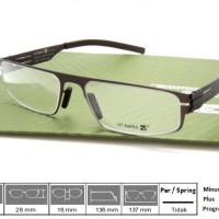 Kacamata Frame Ic! Berlin Gavriel B Chocolate