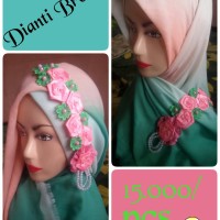 Jual bros pesta/bros panjang/bros juntai/bros jilbab/bros kerudung Murah