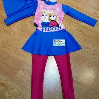 BAJU RENANG ANAK MUSLIM FROZEN LK261A