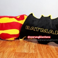 Jual Bantal 3D Superhero Batman Superman Sni Murah
