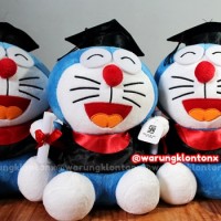 Jual Boneka Doraemon Wisuda 30cm Yelvo Murah