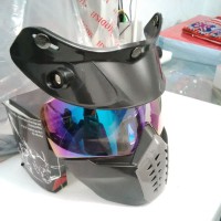 Goggle Mask Helm Bogo Pelangi