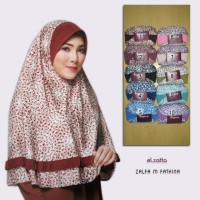 jilbab instan Elzatta Zalfa M Fathina ready tanya stok