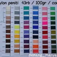 Jual NYLON D27 MERK PENITI - BENANG RAJUT Murah