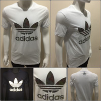 Tshirt/Kaos Adidas Original China Import White #508