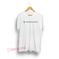 T-SHIRT / KAOS GIORDANO WHITE GREEN 1104 - DEAR AYSHA