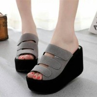 Jual Sepatu Wanita |WEDGES SOFIA MAGENTA Sepatu Murah