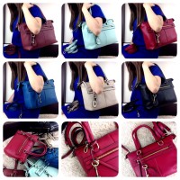 FOSSIL Zipper Shopper Bag ||Tas Wanita Cantik|Tas Import Murah