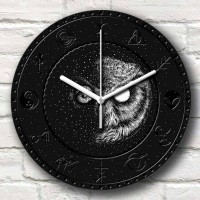 Jual Jam Dinding OWL - Vintage Wall Clock Meja Murah