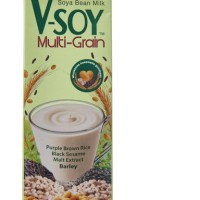 Jual V-SOY Susu Kacang Kedelai MULTI GRAIN @ 1000 ml Murah