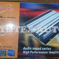 POWER AMPLIFIER AUDIO- 4 Channel Mosfet Power 3600W HP.420.4 KICK