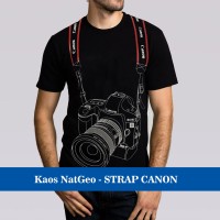 Jual Kaos Baju Distro Murah Natgeo Photographer fotographer STRAP CANON 3D Murah