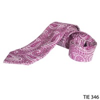 GFP - Dasi Ungu Pria Katun Ungu TIE 346