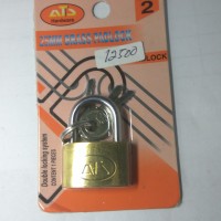 Gembok Besi Kunci koper / Iron Padlock ATS HL8825