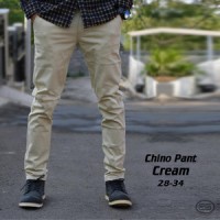 Jual CELANA PANJANG CHINO PRIA MURAH / CREAM Murah
