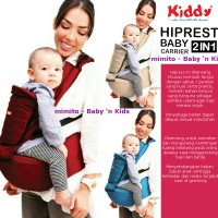 Jual Kiddy Gendongan Hiprest / Hipseat Baby Carrier 2 in 1 ( Multi Fungsi ) Murah