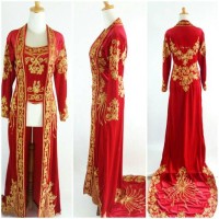 Kebaya Pengantin Beludru