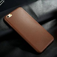 Jual iPhone 7 / 7 Plus / 6 / 6s / 5 / 5s / 5 SE Leather Soft Case Kulit Murah