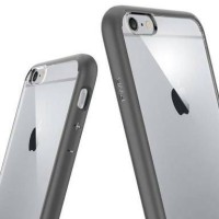 Jual SPIGEN ULTRA HYBRID CRISTAL SOFT BUMPER CASE IPHONE 6 6S / 6+ 6S PLUS Murah