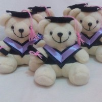 Jual Boneka wisuda kecil 13cm Murah