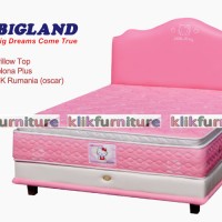 Hello Kitty Pillow Top (kasur 100x200cm) Bigland Springbed