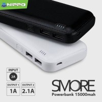 Jual Hippo Power Bank SMORE 15000MAH Simple Pack Murah