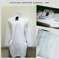 Jual Baju Koko SETELAN PAKISTAN DEWASA Muslim Celana & Baju Gamis Kurta Murah