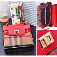 TAS IMPORT WANITA SELEMPANG CHANEL CNK MERAH BESAR MEDIUM CITY SELMA