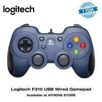 Jual LOGITECH Gamepad F310 Best USB Wired Joystick Gaming Original Murah