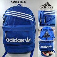 TAS RANSEL BOLA ADIDAS SAMBA BIRU