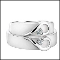 Cincin Perak Couple, Pasangan, Nikah, atau Tunangan CP-2