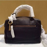 tas hand bag fossil erin satchel black authentic 100% original