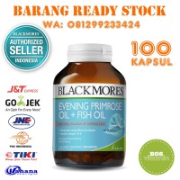 Jual Blackmores Evening Primrose Oil + Fish Oil BPOM Kalbe - 100 Kapsul Murah