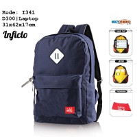 Jual Tas Ransel Laptop Inficlo Original Distro Branded (Code: 341) Murah
